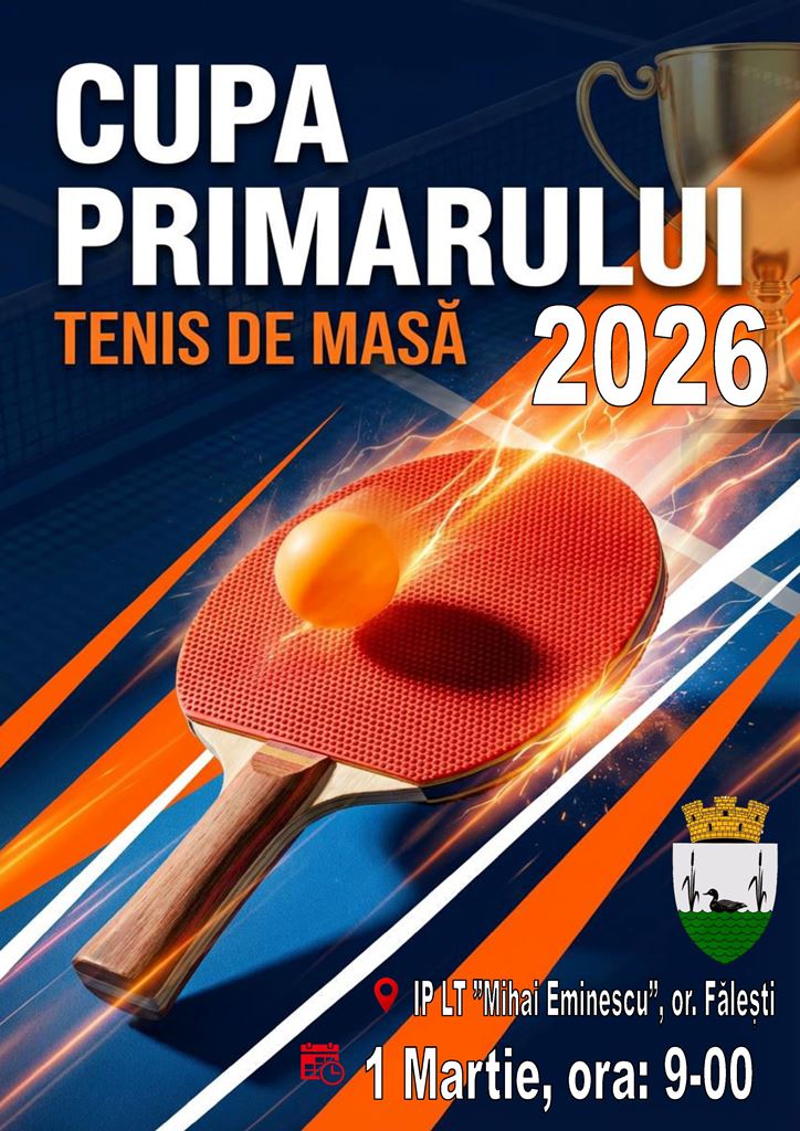 Anunt tenis de masa 2026
